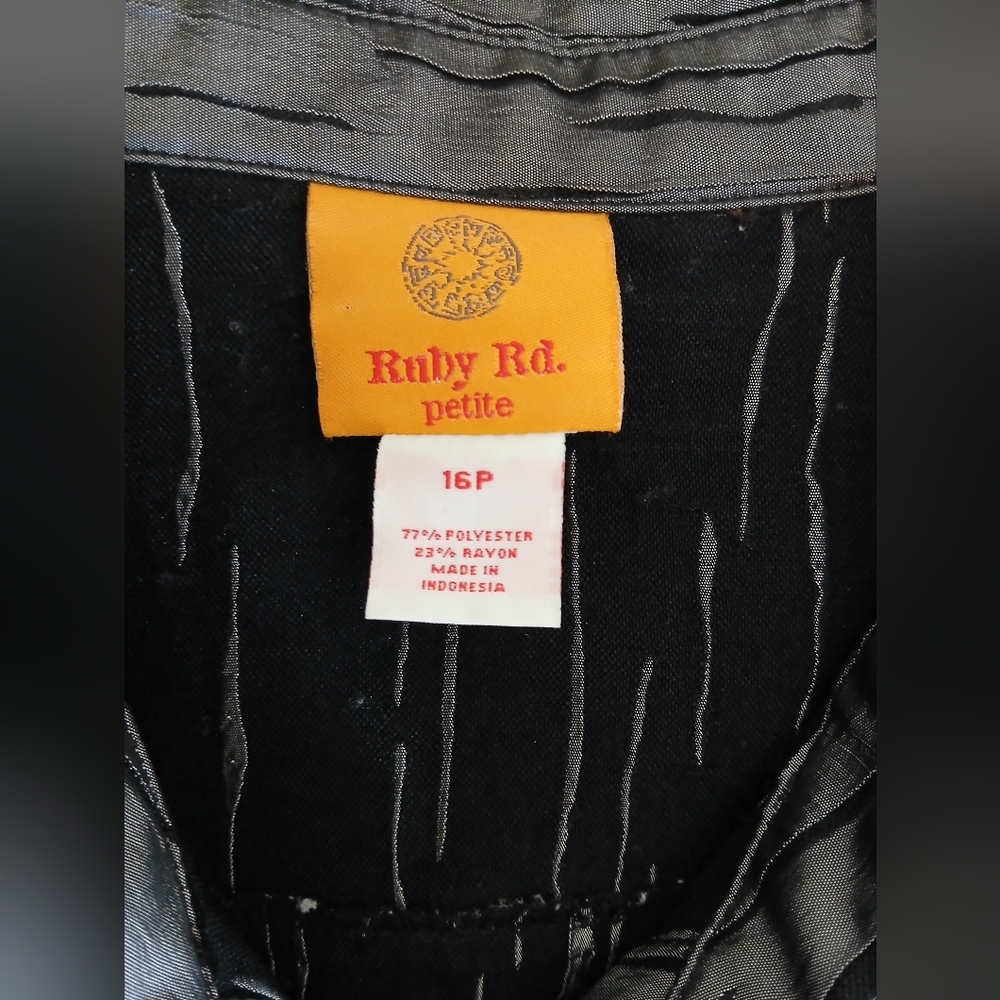 Ruby Rd jacket womens size 16 petite cropped - Picture 3 of 3